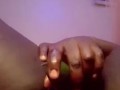 BIGGEST CUCUMBER in TIGHT PUSSY