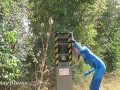 Samus Aran checks the speed camera