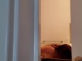 My stepson likes to spy on me when I shower and I know it.