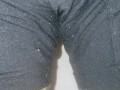 Bbw submissive milf pisses her pants.