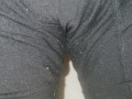 Bbw submissive milf pisses her pants.
