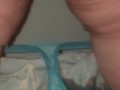 Bbw submissive milf pisses her pants.