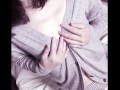 【おっぱい乳首マッサージ】ノーブラニットで乳首ポチポチ massage masturbation Japanese nipple orgasm