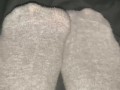 Teen Girl Socks after Gym
