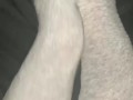 Teen Girl Socks after Gym
