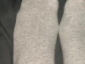 Teen Girl Socks after Gym
