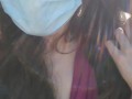 PUBLIC FLASHING Tiny Titties Slut PinkMoonLust on ONLYFANS gets Naughty @ Grocery Store Parking Lot
