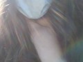 PUBLIC FLASHING Tiny Titties Slut PinkMoonLust on ONLYFANS gets Naughty @ Grocery Store Parking Lot