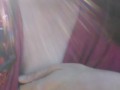 PUBLIC FLASHING Tiny Titties Slut PinkMoonLust on ONLYFANS gets Naughty @ Grocery Store Parking Lot