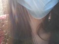 PUBLIC FLASHING Tiny Titties Slut PinkMoonLust on ONLYFANS gets Naughty @ Grocery Store Parking Lot