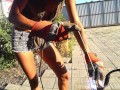 DIY Floating Table 3.1 - Welding 4k HD Teaser - downblouse and nip slip (Music)