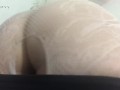 Bending over in a short skirt! Showing my ass and rubbing my holes! 
