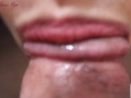 PINAY TEEN CLOSE UP, HE CUM ON MY TONGUE