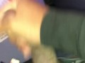 Jacking my dick because I was bored on the plane... cumshot on onlyfans 