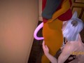 Furry Hentai 3D Yiff - Mouse make a blowjob and cums in her mouth