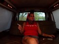 Chassidy Lynn - Smoking MILF, Public Smoking Masturbation, Horny MILF Fucks Her Pussy in Car