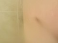 Spying on Cute Alt Amelia as she Gets Off Using a Shower Head