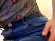 Completely Soaking Golden Shower. Urophilia