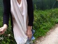 Leaving my Clothes and Touching Myself on a Public Hiking Trail