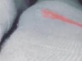 Cute Teen in Sports Socks