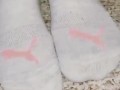 Cute Teen in Sports Socks