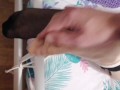 My bondage feet slave tickling session