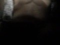 Solo male bed humping masturbation