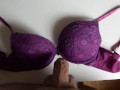Two solo POV ruined orgasms. Cumshots on bra TWICE