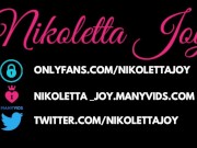 Nicoletta Fucks Her Pussy With A Huge Red Dragon Dildo