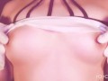 よだれ乳首イキオナニー【えっちな水着】