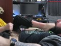 Shy Gamer Girl in Doc Martens gives Foot Handjob Cumshot - FOOTPUNKZ