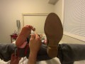 Sexy Girl Has Her AMAZING Feet Lickle Tickle Tortured for the First Time! (FULL)