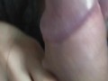 I suck his dick till he gives me his cum in my mouth