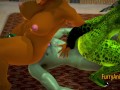 Furry Hentai 3D - Threesome Lizard Mouse and Dragon Hard Sex 2/2