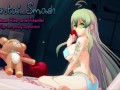 Peach fingering Rosalina until she orgasms. 3D lesbian Hentai.