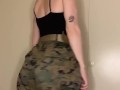 Military girl! Sexy Female Marine Corps Veteran