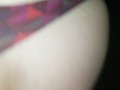 Fucking with her panites on