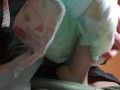 Watch Me Piss My PAMPER You Dirty Fucking Per.vert