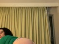 Curly hair Redbone making herself cum/orgasm 