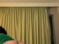 Curly hair Redbone making herself cum/orgasm 