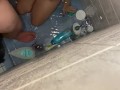 Gorgeous Blonde couldn’t resist sucking my cock and swallowing my cum in the shower