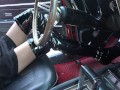 No Panties Pedal Pumping A Chevy Camaro SS 350