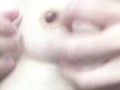 【乳首お手入れ】ミルクですべすべにしたので、ちくびを可愛がって気持ちよくさせてください nipple massage care  masturbation orgasm Japanese amateu