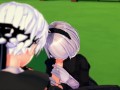 Nier: Automata Hentai - 2B has sex with 9S, gets fucked on a chain fence.