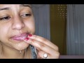 Juicy self gagging again (Short version)