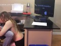 Job Interview Slut Training! BJ, ANAL, REVERSE COWGIRL ANAL & CUM ON FACE!