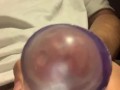Teen guy moaning using his toy