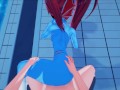 Undine gets fucked from POV, swallows a load of cum. Undertale hentai.