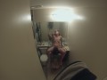 Bathroom Ceiling Cam -- MILF Shelby Squirts