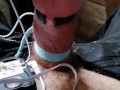 Milking cum by Electro Urethral Stimulation